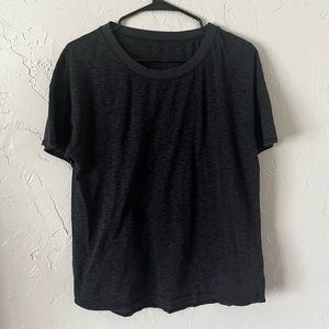 Lululemon Tee in Black Veil ✨ Size 10